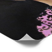 Kleed in roze poster (Hoek)