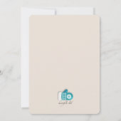 Kleed je naar gelang het koude weer uitnodiging (Achterkant)