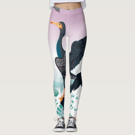 Kleed je van een grote visser. leggings