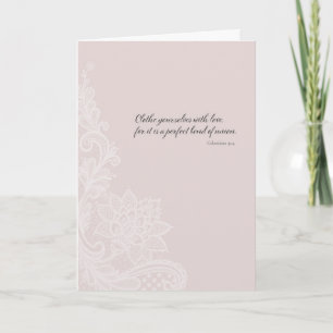 Kleed jezelf met liefde - Blush Kaart