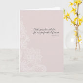 Kleed jezelf met liefde - Blush Kaart (Gele Bloem)