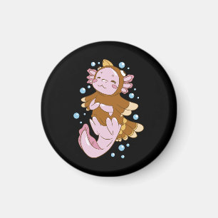 Kleed kalkoen vermomming Axolotl leuk Magneet