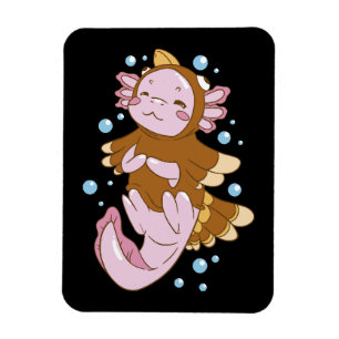 Kleed kalkoen vermomming axolotl plezier magneet