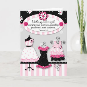 Kleed me… "de Kaart van de Aanmoediging van het