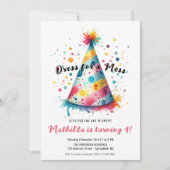 Kleed Mess Kids Kunst Schilderen Feestje Meisje Ve Kaart (Voorkant)