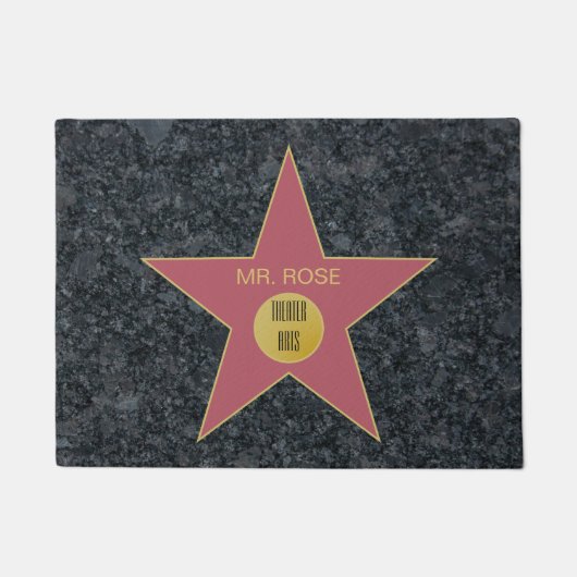 Kleedkamer Star Deurmat (Voorkant)