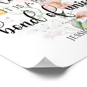 Kleedt Uzelf met Liefde Perfecte Band Poster (Hoek)