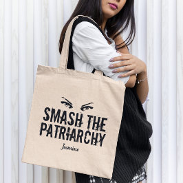 Kleef het Patriarchy Feminist Citaat Gepersonalise Tote Bag
