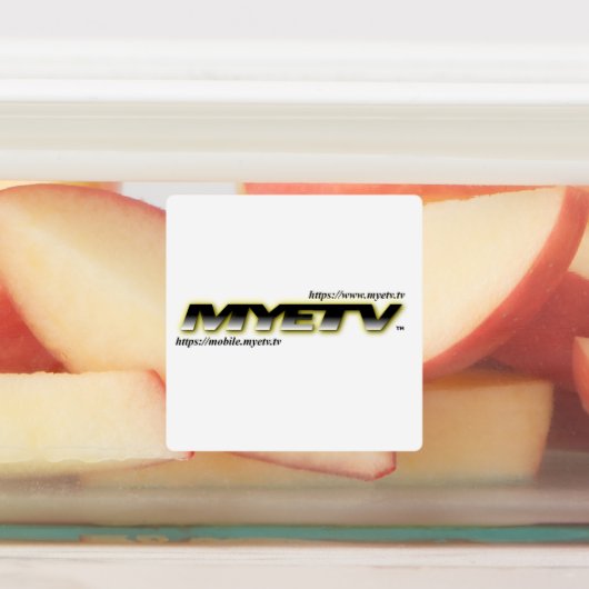 Kleefetiketten van MYETV Labels (Aangebracht)
