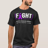 Kleefstra Syndrome Awareness Fight Kleefstra Synd T-shirt (Voorkant)