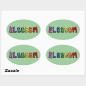 Kleem Ovale Sticker (Vel)