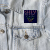 Kleem Vierkante Button 5,1 Cm (In situ)