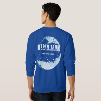 Kleen Tank - #2 Wit op Blauwe Aanpasbare Telefoon