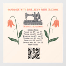 Kleermaakster op Vintage Naaimachine