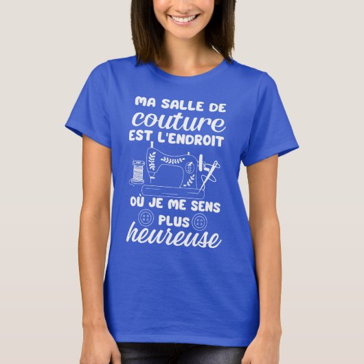 kleermaakster t-shirt (Voorkant)