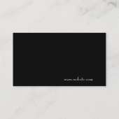 kleermaker, kleermakerswerk, bandenmakerswerk, naa visitekaartje (Achterkant)