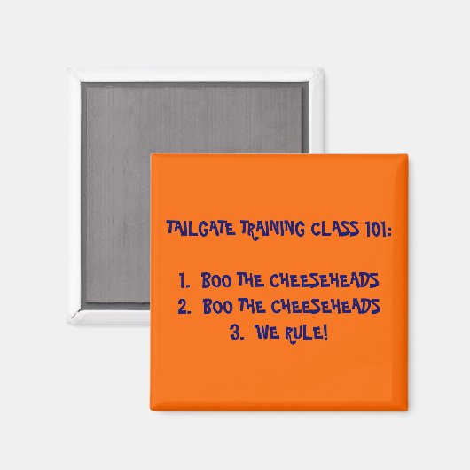 KLEERMAKERSTRAINING 101 MAGNEET (Voorkant / Achterkant)