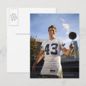 kleerpartij voor football uitnodiging briefkaart (Voorkant / Achterkant)