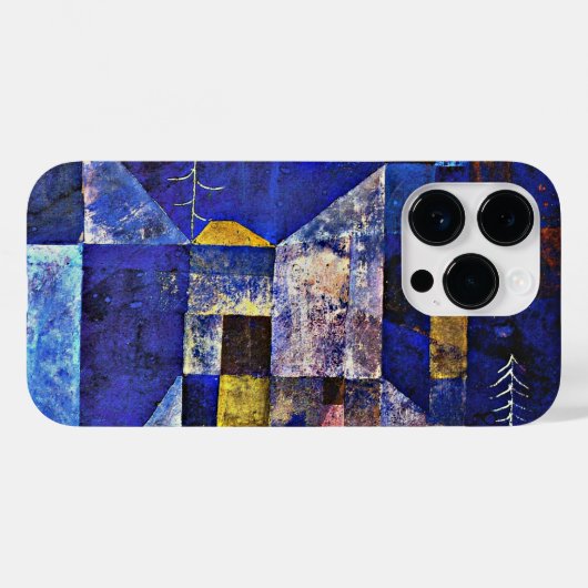 Klee's beroemde schilderij, Moonlight Case-Mate iPhone Case (Achterkant (horizontaal))