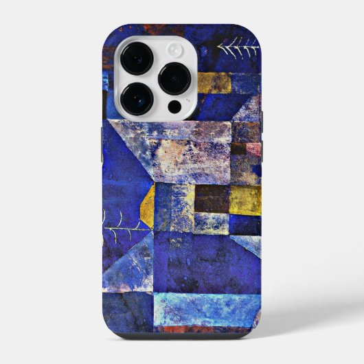 Klee's beroemde schilderij, Moonlight iPhone Hoesje (Achterkant)