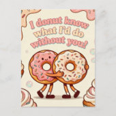 Kleffe Donuts Liefde Briefkaart (Voorkant)