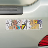 Kleft Jaw Bumpersticker (Op auto)