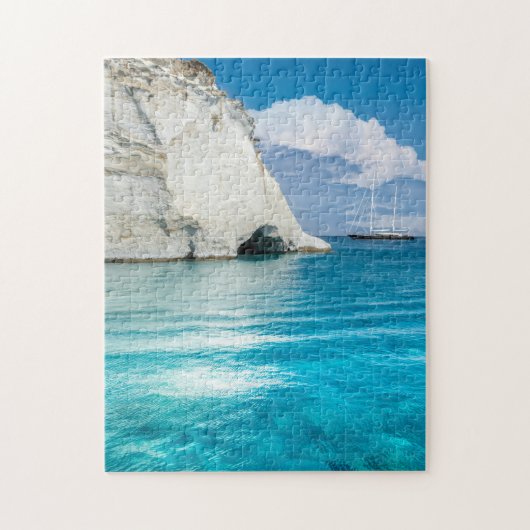 Kleftiko Beach, Milos Griekenland Legpuzzel (Verticaal)
