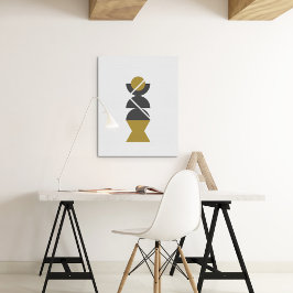 Klei Art Stijl Canvas Afdruk