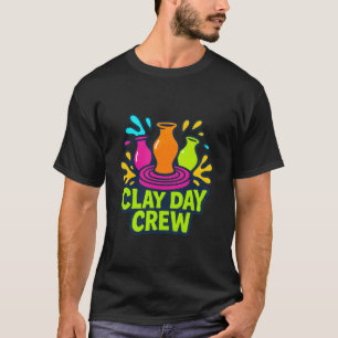 Klei Dag Crew Pottenbakkerij Studenten Makers Kera T-shirt