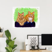 Klei en afval poster (Thuiskantoor)