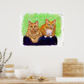 Klei en afval poster (Keuken)