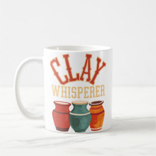 Klei Fluisteraar Aardewerk Koffiemok