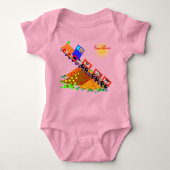 Klei in roze - romper (Voorkant)