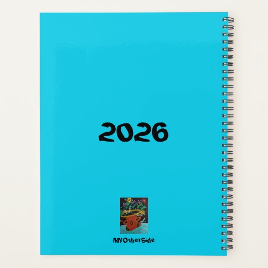 "Klei Pot" Planner (Achterkant)