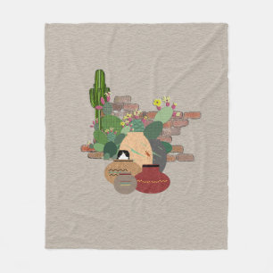 Klei Potten Vliesdeken Fleece Deken