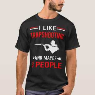 Klei Schieten Trap Schieten Kleidoelen Schieten T-shirt