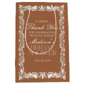 Klei Talavera Tegel Fiesta Bruidsfeest Favoren Medium Cadeauzakje (Voorkant)