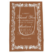 Klei Talavera Tegel Fiesta Bruidsfeest Favoren Medium Cadeauzakje (Achterkant)