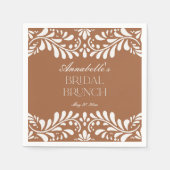 Klei Talavera Tegel Spaanse Fiesta Bruidsbrunch Servet (Voorkant)