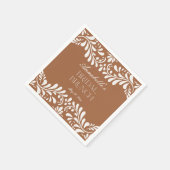 Klei Talavera Tegel Spaanse Fiesta Bruidsbrunch Servet (Hoek)