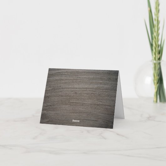 Klei Zeepaard Strand Bruiloft Bedankkaart (Achterkant)