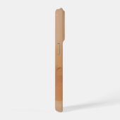 Kleiaardewerk Schemering — Warme Woestijnzand iPhone Hoesje (Rechterkant)