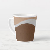 Kleiafzettingen Latte Mok (Linkerhoek)