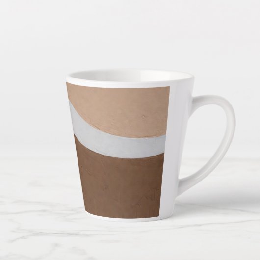 Kleiafzettingen Latte Mok (Rechts)