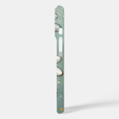 kleibladweefsel Case-Mate iPhone case (Achterkant / Links)