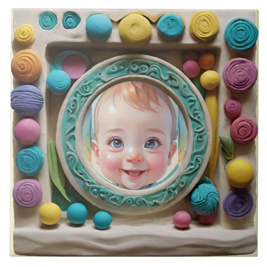 Kleien lijst tegeltje (Voorkant)