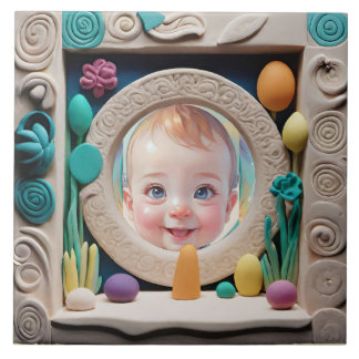 Kleien lijst tegeltje