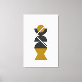 Kleikunststijl Canvas Afdruk (Voorkant)