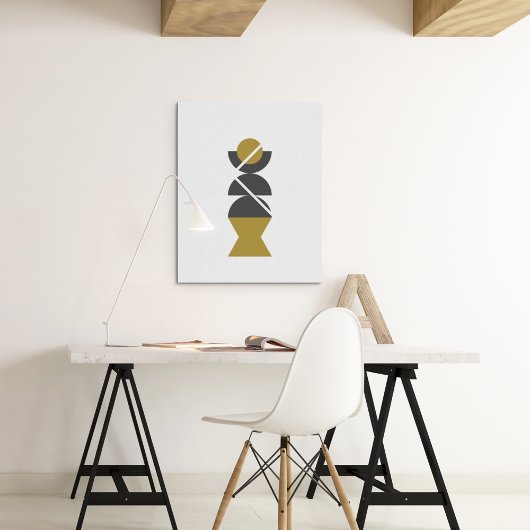 Kleikunststijl Canvas Afdruk