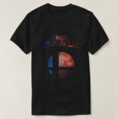 Kleimbros minimalistisch nebulair ontwerp Klassiek T-shirt (Design voorkant)